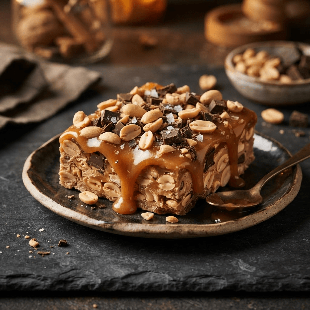 Caramel Peanut Nougat flavour